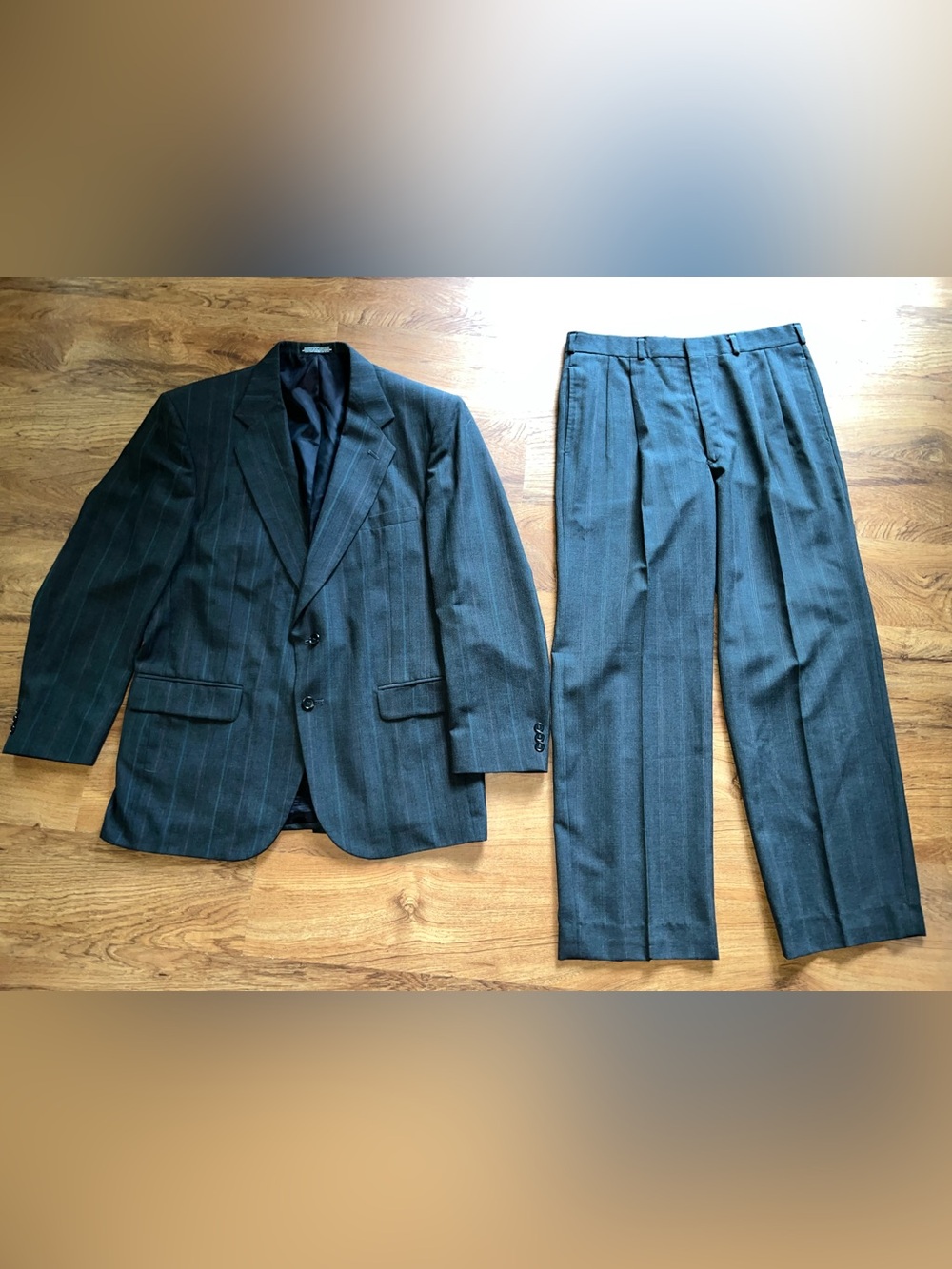 Town Craft Men’s Dress Suit Jacket and Pants 42R Towncraft